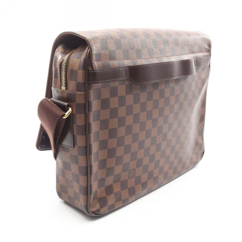 LOUIS VUITTON Authentic Brown Damier Leather Shoulder Bag - Picture 2 of 13